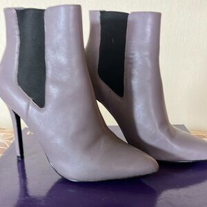 Gray Charles David Booties 7.5